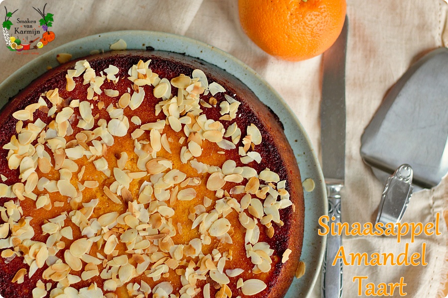 Sinaasappel amandeltaart