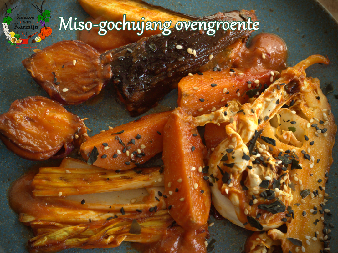 miso en gochujang groenten