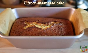 Citroen-maanzaadcake