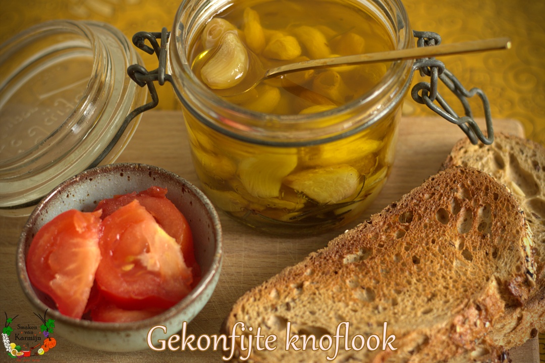 gekonfijte knoflook