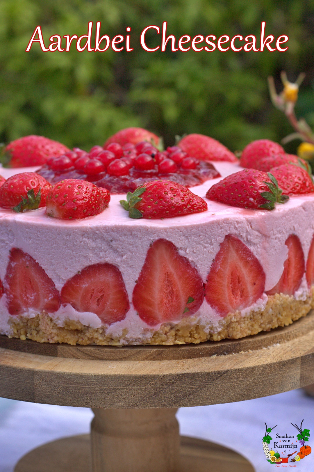 Aardbei cheesecake