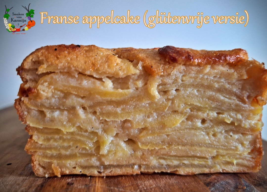 Franse onzichtbare appelcake